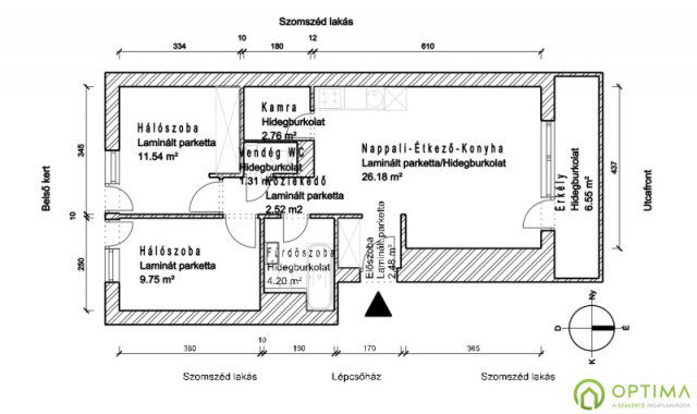 Eladó téglalakás, Budapesten, XIII. kerületben 114.9 M Ft