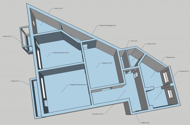 Eladó téglalakás, Budapesten, VIII. kerületben 108.9 M Ft