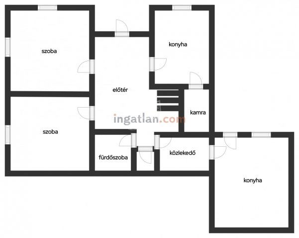 Eladó családi ház, Öskün 75 M Ft, 3+1 szobás