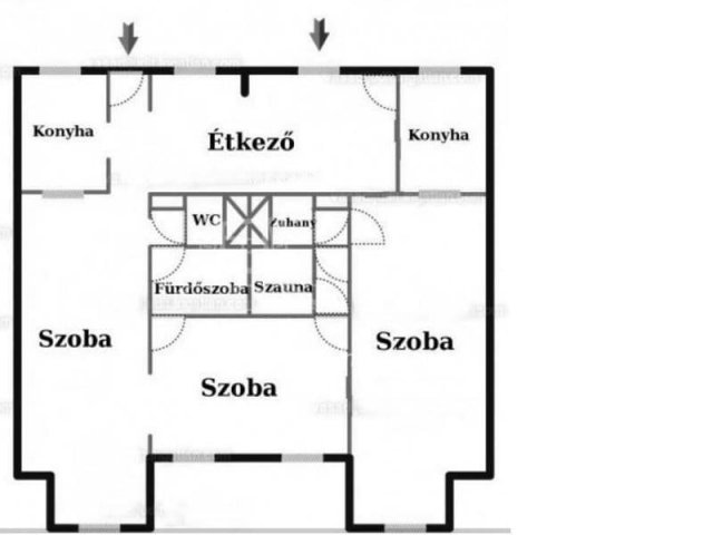 Kiadó téglalakás, albérlet, Budapesten, V. kerületben, 3 szobás