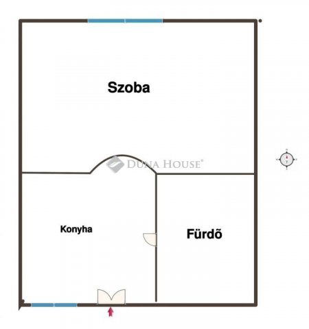 Eladó téglalakás, Nagykőrösön 8.999 M Ft, 1 szobás