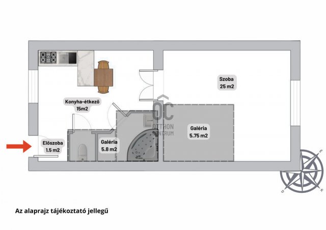 Eladó téglalakás, Budapesten, I. kerületben 84.9 M Ft, 1 szobás
