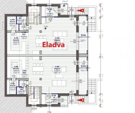 Eladó ikerház, Budapesten, II. kerületben 329.9 M Ft, 4 szobás