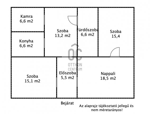 Eladó családi ház, Dunaharasztin, Eötvös utcában 88.6 M Ft