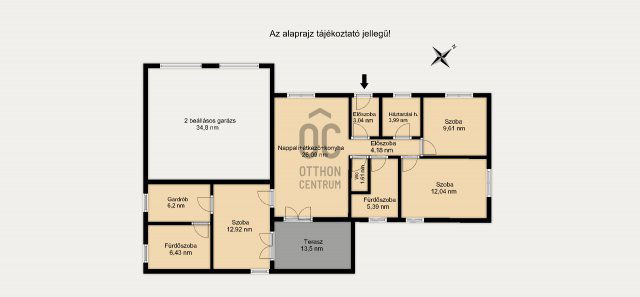 Eladó családi ház, Abában 80.9 M Ft, 4 szobás