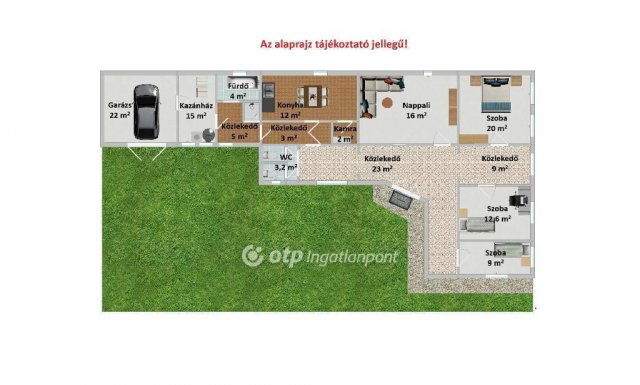 Eladó családi ház, Abában 42 M Ft, 4 szobás