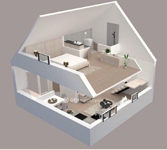 Eladó téglalakás, Nagykanizsán 49.5 M Ft, 1+1 szobás