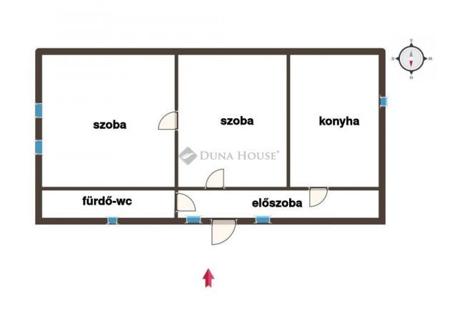 Eladó családi ház, Jászkarajenőn 13 M Ft, 2 szobás