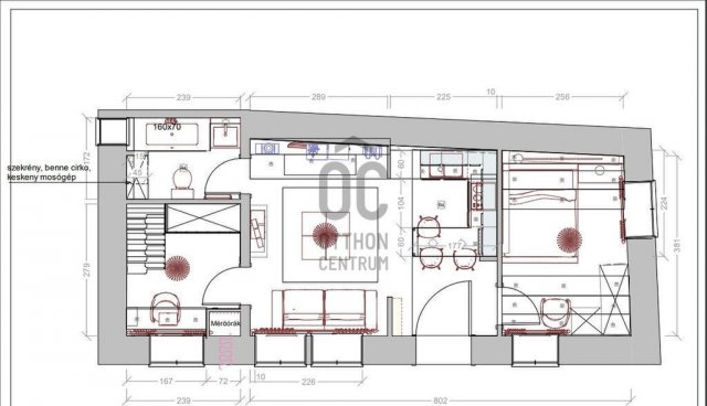 Eladó téglalakás, Budapesten, VI. kerületben 74 M Ft, 3 szobás