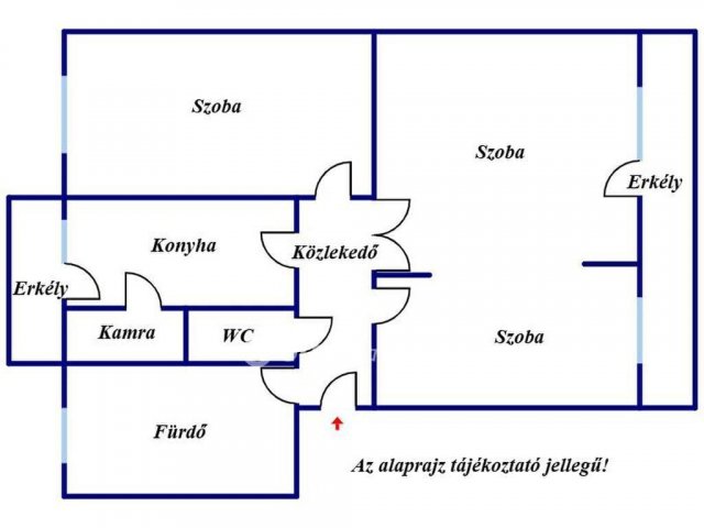 Eladó téglalakás, Szegeden 99.9 M Ft, 3 szobás