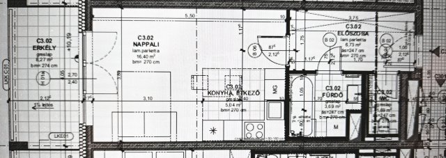 Eladó iroda, Budapesten, XI. kerületben 56.563 M Ft, 1 szobás