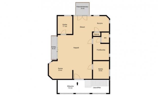 Eladó téglalakás, Budapesten, II. kerületben 169 M Ft, 4 szobás