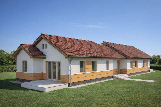 Eladó ikerház, Csörögön 159 M Ft, 7 szobás