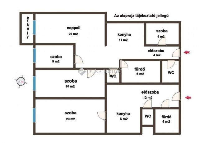 Eladó téglalakás, Budapesten, VII. kerületben 169.9 M Ft