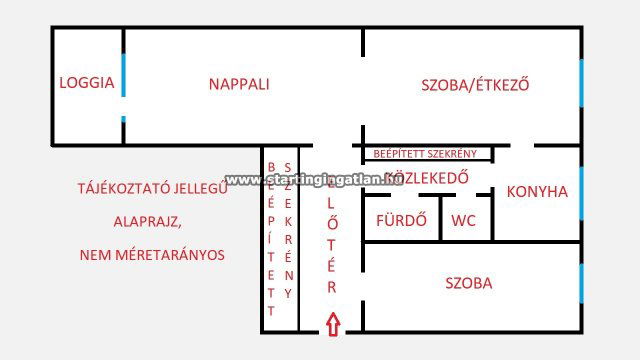 Eladó panellakás, Pomázon 59.9 M Ft, 3 szobás