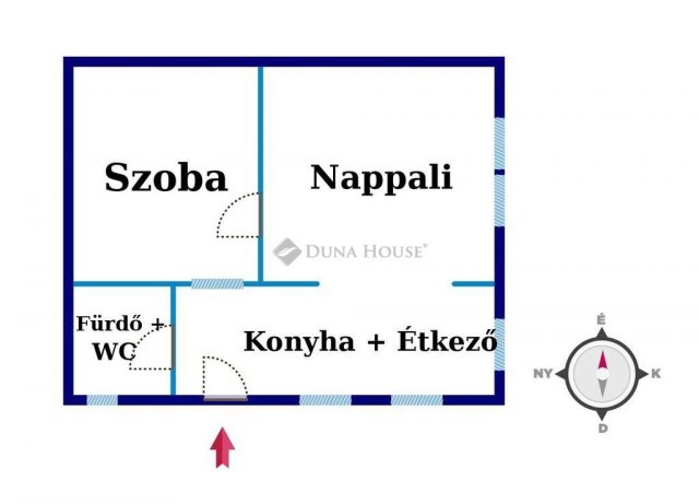Eladó családi ház, Kiskunfélegyházán 25 M Ft, 2 szobás