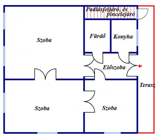 Eladó ikerház, Budapesten, XIX. kerületben, Árpád utcában