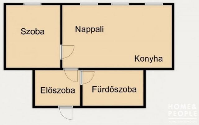 Eladó téglalakás, Szegeden 45 M Ft, 2 szobás