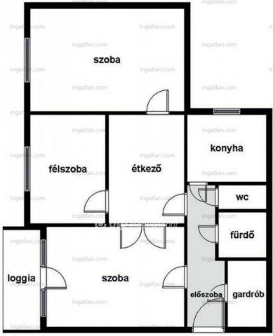 Eladó panellakás, Budapesten, X. kerületben 89.9 M Ft, 3 szobás