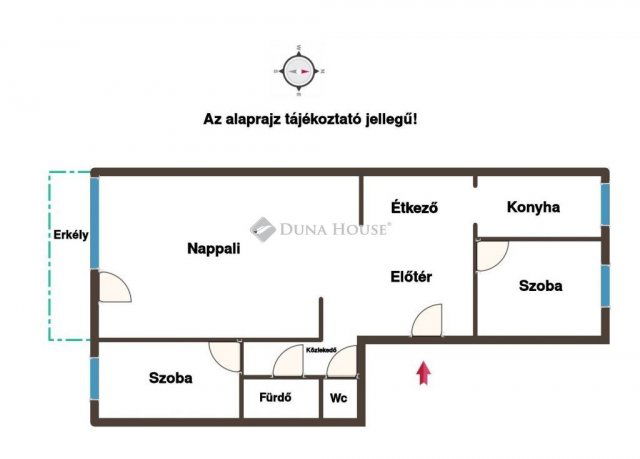 Eladó téglalakás, Nagykanizsán 43 M Ft, 3 szobás