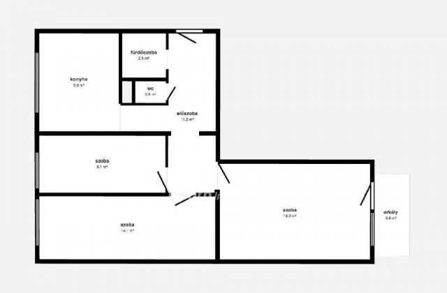 Eladó panellakás, Nyíregyházán 48 M Ft, 2+1 szobás