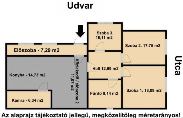 Eladó családi ház, Kálban 9.5 M Ft, 3 szobás