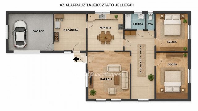 Eladó családi ház, Tápiószelén 32 M Ft, 2 szobás