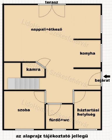 Eladó családi ház, Kápolnásnyéken 103.5 M Ft, 1+4 szobás