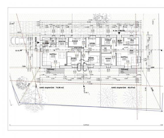 Eladó ikerház, Dánszentmiklóson 38.88 M Ft, 2 szobás