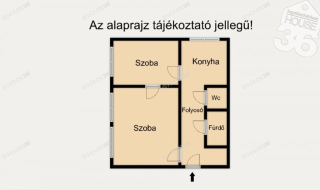 Eladó panellakás, Kecskeméten 46.5 M Ft, 2 szobás