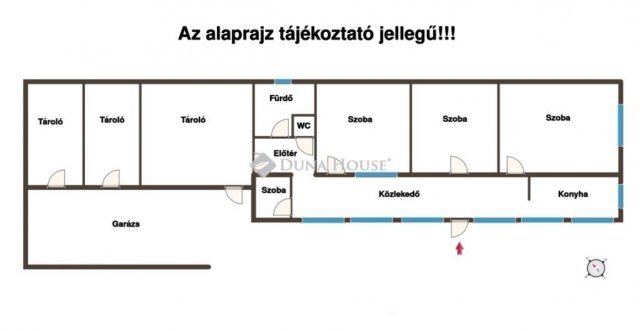 Eladó családi ház, Jobbágyin 20 M Ft, 4 szobás
