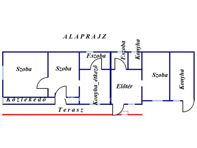 Eladó családi ház, Rakamazon 20.9 M Ft, 2+1 szobás
