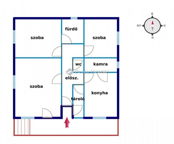 Eladó családi ház, Nagyrédén 44 M Ft, 3 szobás