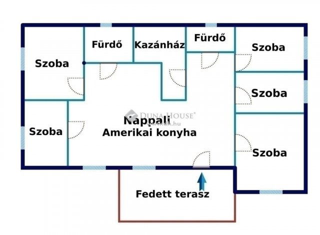 Eladó családi ház, Gyálon 88.8 M Ft, 6 szobás