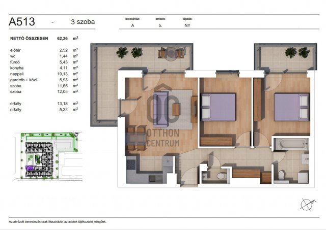Eladó téglalakás, Budapesten, XIV. kerületben 107 M Ft, 3 szobás