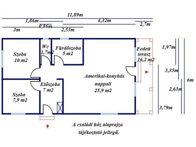 Eladó családi ház, Kecskeméten 58 M Ft, 3 szobás