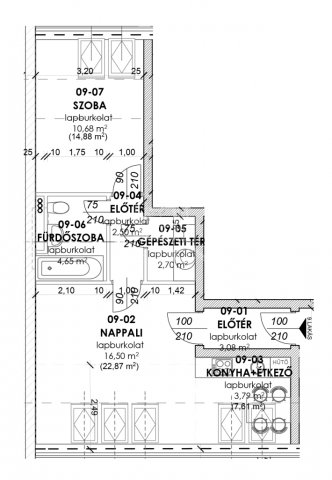 Eladó téglalakás, Szegeden 50.9 M Ft, 2 szobás