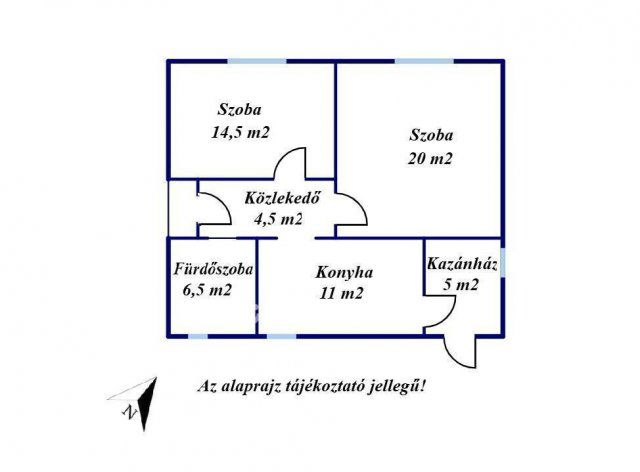 Eladó családi ház, Tiszafüreden 39 M Ft, 2 szobás
