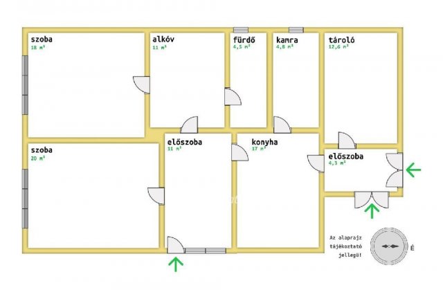 Eladó családi ház, Jászfényszarun 29.5 M Ft, 2+1 szobás