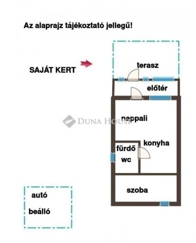 Eladó téglalakás, Nagytarcsán 47.9 M Ft, 2 szobás