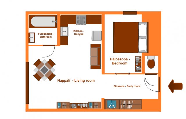 Kiadó téglalakás, albérlet, Budapesten, XI. kerületben