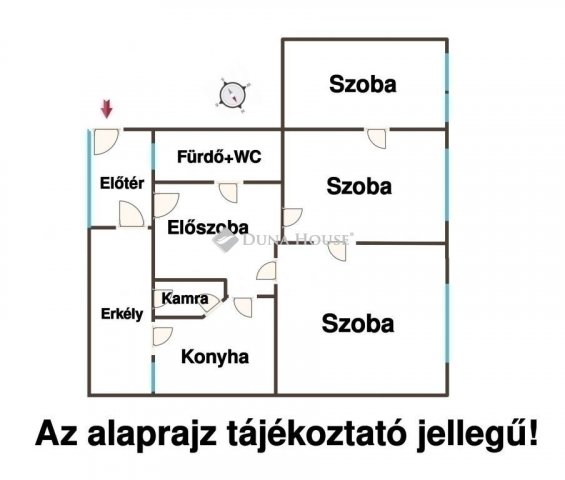 Eladó téglalakás, Budapesten, XVIII. kerületben 79 M Ft