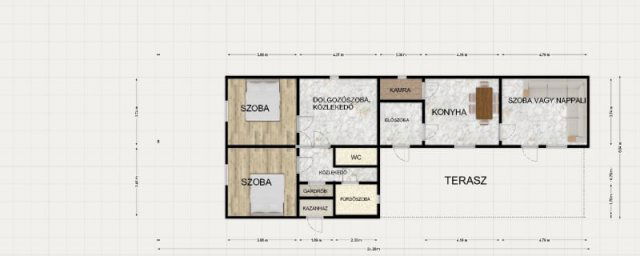 Eladó családi ház, Mikebudán 55 M Ft, 3 szobás