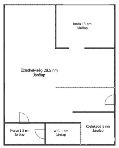 Kiadó üzlethelyiség, Salgótarjánban 175 E Ft / hó