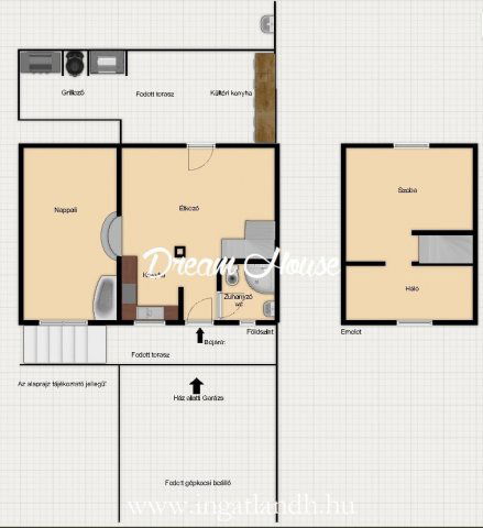 Eladó ikerház, Nyírpazonyon 61.99 M Ft, 2+1 szobás