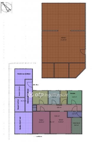 Eladó ikerház, Érden 71.5 M Ft, 5 szobás / költözzbe.hu