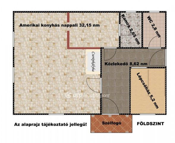 Eladó családi ház, Tiszafüreden 140 M Ft, 3 szobás