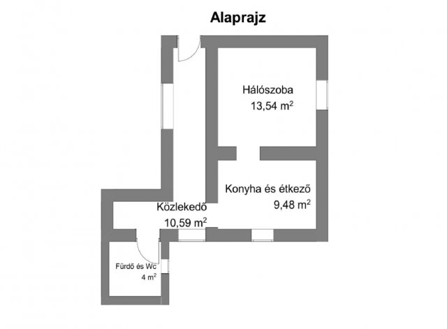 Eladó családi ház, Kunszentmiklóson 22 M Ft, 1 szobás