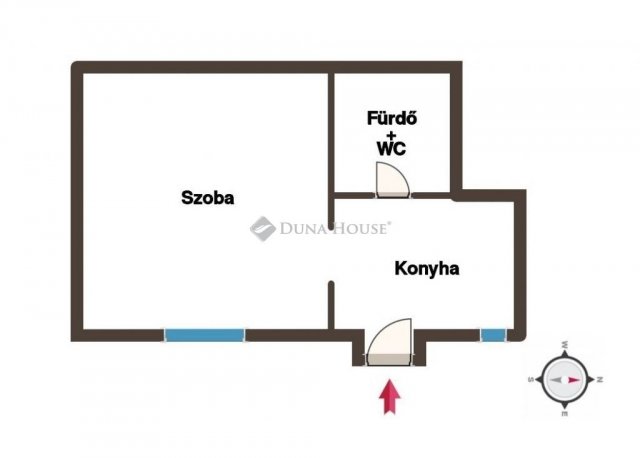 Eladó téglalakás, Budapesten, X. kerületben 47.5 M Ft, 1 szobás