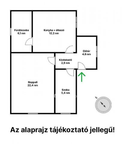 Eladó családi ház, Tápiószentmártonon 35 M Ft, 1+1 szobás